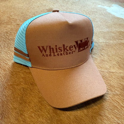 Cow Print Truckers Cap