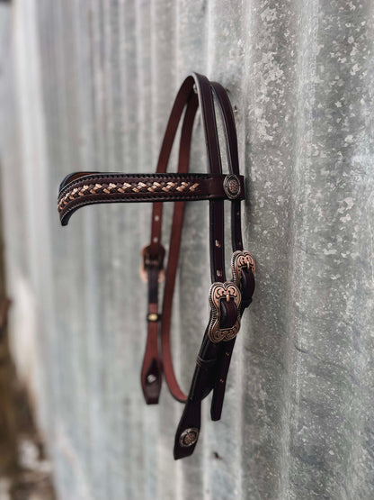 Rosegold V Brow Bridle (PRE ORDER)